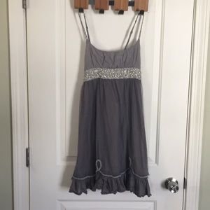 Grey/Purple Party Dress
